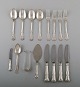 Cohr Herregaard 
cutlery, three 
tower silver.
Complete 
silver (0.830) 
lunch service 
for 4 p. A ...