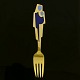 A. Michelsen. 
Christmas Fork 
- 1962 -Madonna 
and Child.
Designed by 
Carl A. 
Frederiksen
Gilded ...