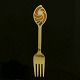 A. Michelsen. 
Christmas Fork 
- 1971 - Golden 
Universe.
Designed by 
Else Alfelt
Gilded 
sterling ...