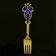 A. Michelsen. 
Christmas Fork 
- 1974 - The 
Blue Bird.
Designed by N. 
C. Dyrlund
Gilded 
sterling ...