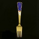 A. Michelsen. 
Christmas Fork 
- 1995 - Winter 
Solstice.
Designed by 
Ole Kortzau
Gilded 
sterling ...