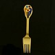 A. Michelsen. 
Christmas Fork 
- 2000 - Heart 
Bud.
Designed by 
Doris Bloom
Gilded 
sterling ...