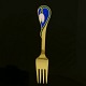 A. Michelsen. 
Christmas Fork 
- 2002 - 
Snowdrop.
Designed by 
John Mortensen
Gilded 
sterling ...