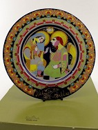 Bjrn Wiinblad Christmas plate 1975