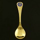 Georg Jensen. 
Annual Spoon - 
1972 - 
Cornflower.
Design by 
Annelise 
Bjørner
Gilded 
Sterling ...