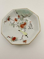 Chinese dish  with letter characters sold