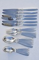 Georg Jensen 
sterling 925s. 
Silver cutlery. 
Georg Jensen 
Cactus Dinner 
set for 6 
persons - total 
...