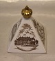 B&G 1912 - 1937 
Pyramide with 
Amalienborg 13 
x 12 cm 
Christian X. 25 
years as King 
of Denmark  ...