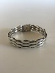Georg Jensen 
Sterling Silver 
Bracelet No 86. 
With safety 
chain. Designed 
by Harald 
Nielsen. ...