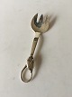 O. Mogensen 
Sterling Silver 
Sardine Fork. 
13 cm L (5 
5/16")