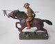 English 
cavalry, 
Lineol, 
Germany, 1920 - 
1930. Painted 
figures. On 
wooden foot. 
With lance. ...