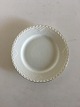 Royal 
Copenhagen 
Tradition White 
Half Lace w. 
Gold Side Plate 
No 575. 
Measures 16 cm 
/ 6 19/64 in.