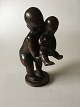 Kai Nielsen 
Bronze Figurine 
No. VI. L. 
Rasmussen 
Copenhagen. 15 
cm H (5 
29/32").