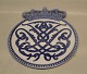 RCM 060: 1906 
The accession 
to the throne 
of King 
Frederik VIII. 
Crowned plate 
with 
face-to-face 
...