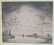 Rohde, Johan 
(1856 - 1935) 
Denmark: A 
port. Etching. 
Signed. 25 x 
30.5 cm.
Framed.