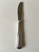 "Dobbeltriflet 
/ Old Danish" 
Dinner Knife in 
Silver Cohr. 
20.3 cm L.