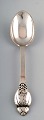 Evald Nielsen number 6, dessert spoon in full silver.
