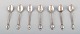 Evald Nielsen 
number 6, 
teaspoon in 
silver.
7 spoons in 
stock.
Denmark 
1920/30s.
Measures 11 
...