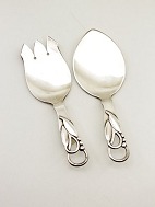 Silver 1934 handmade serving set sold