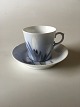 Royal 
Copenhagen Art 
Nouveau Mocha 
Cup and Saucer. 
The Cup has a 
few Harline 
Cracks and the 
...
