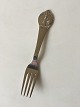 Grimm Fairytale 
Child Fork in 
Silver. Little 
Red Riding Hood 
Horsens 15 cm 
L.