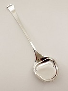 Hans Hansen sterling silver Kristine large serving spoon