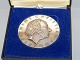 Georg Jensen sterling silver made by artist Arno Malinowski.Hans Christian Andersen medal in ...
