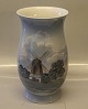 B&G 8708-440 
Vase The Old 
Mill 29.5 cm 
Bing and 
Grondahl Marked 
with the three 
Royal Towers of 
...