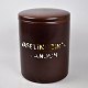 Pharmacy jar, 
stoneware, 19th 
century. Hiort. 
Bornholm. To 
vaseline. H: 
26, Dia .: 20 
...