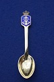 Michelsen commemorative spoon of gilt sterling silver. King Frederik IX's 50 years Birthday March 11, 1948.