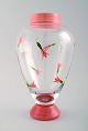 Kosta Boda, Ulrica H. Vallien art glass vase.
