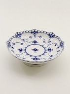 Royal Copenhagen blue fluted full lace dish on foot 1/1023 sold