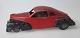 Painted toy 
car, 20th 
century. 
Denmark. 
Aluminum and 
iron. Length: 
15 cm.
NB: 2 front 
wheels ...