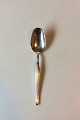 "Savoy" 
Frigast/Gense 
Silver Plate 
Dessert Spoon.
Measures 18.4 
cm / 7 1/4".