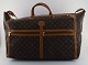 Louis Vuitton: Stor vintagerejsetaske af monogram kanvas.