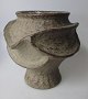 Danish artist 
(20th year) 
Vase. 
Stoneware. 
Unique.  Signed 
- Jørgen .... 
Height: 19 cm.