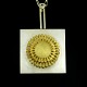 Bent Exner 
(1932-2006). 
Fire-gilded 
Sterling Silver 
Pendant 
Necklace. 
1950-60s
Designed and 
...