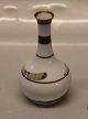 B&G Porcelain B&G 158-5143 Vase 12.5 cm Brown decoration thin neck