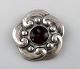 Danish Art Nouveau brooch in silver. 
Early 1900s.