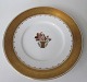 Royal 
Copenhagen, 
10521, cake 
plate, gold 
basket, 20th 
century 
Copenhagen, 
Denmark. 
Stamped. ...