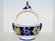 Royal 
Copenhagen Blue 
Pheasant, bowl 
with handle and 
bird figurine.
Factory ...