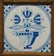 Antique vase 
tiles, Holland, 
1860 - 1880. 
12.5 x 12.5 cm. 
Always more in 
stock. Price: 
per. pcs: ...