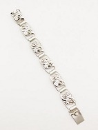 Art Deco vintage 830 silver bracelet