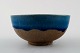 Kähler, HAK, 
glazed 
stoneware bowl. 
Nils Kähler. 
1960s.
In perfect ...