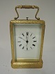 Bolviller a 
Paris. Carriage 
clock with 
central second 
hand of a clock 
& ½ hour 
repetion. 
Height ...