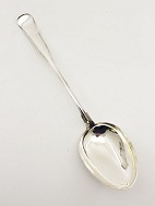 Silver Old Danish large serving spoon sold