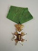 Sweden. Orden 
of Wasa. Knight 
badge in gold, 
enamel and 
ribbon 40x60 mm