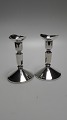 Pair of Swedish silver candlesticks sterling silver