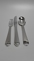 Hans Hansen 
silver cutlery 
sterling silver 
heirloom silver 
no. 4 For 6 
people 18 
parts. Dinner 
...