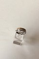 Rauff ring in 
Sterling Silver 
with detail of 
satin finished 
gold. Ring Size 
60 / US 9 1/4. 
...